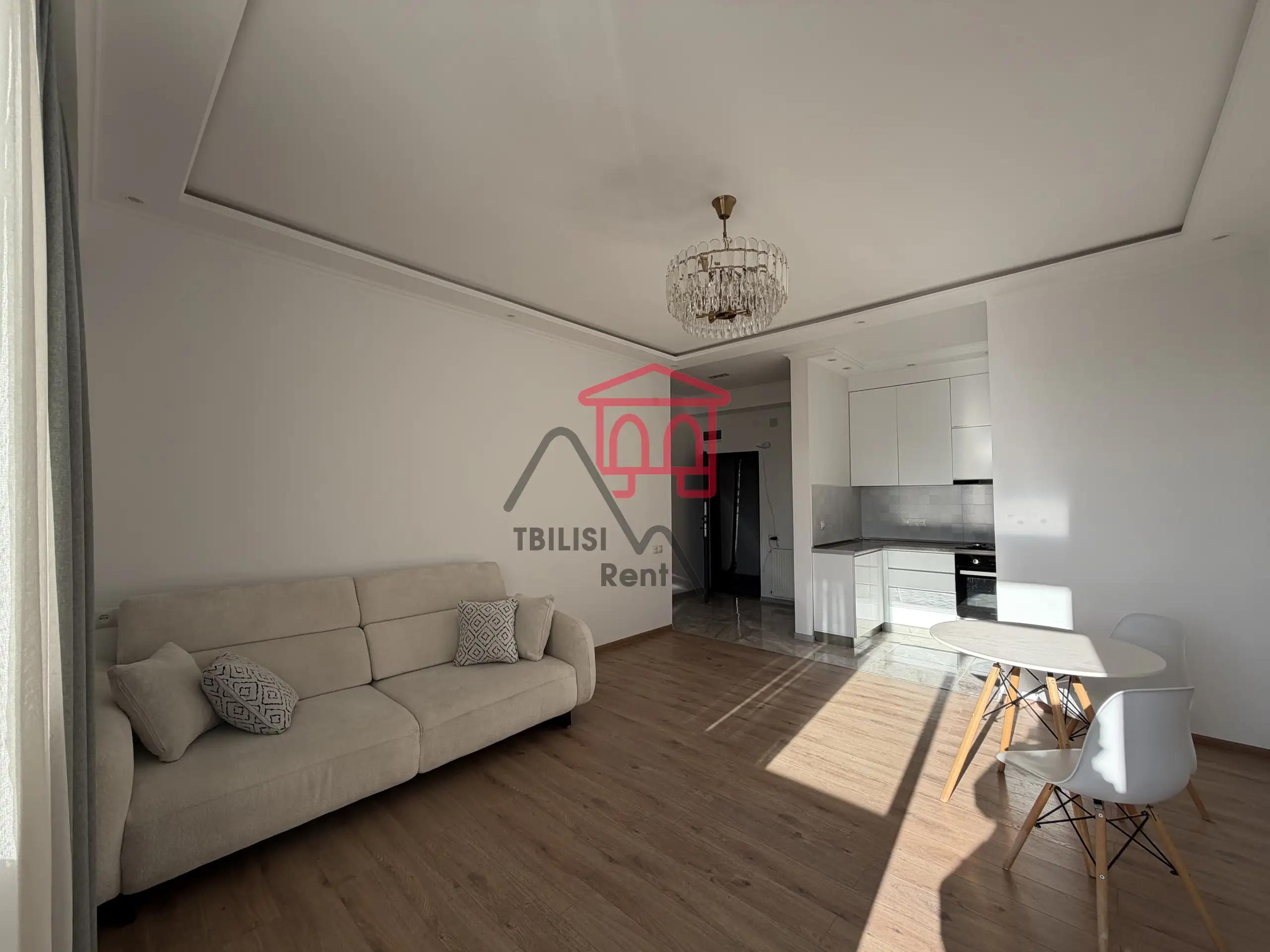 Bright 1-Bedroom Apartment in Nadzaladevi photo 3 of 6