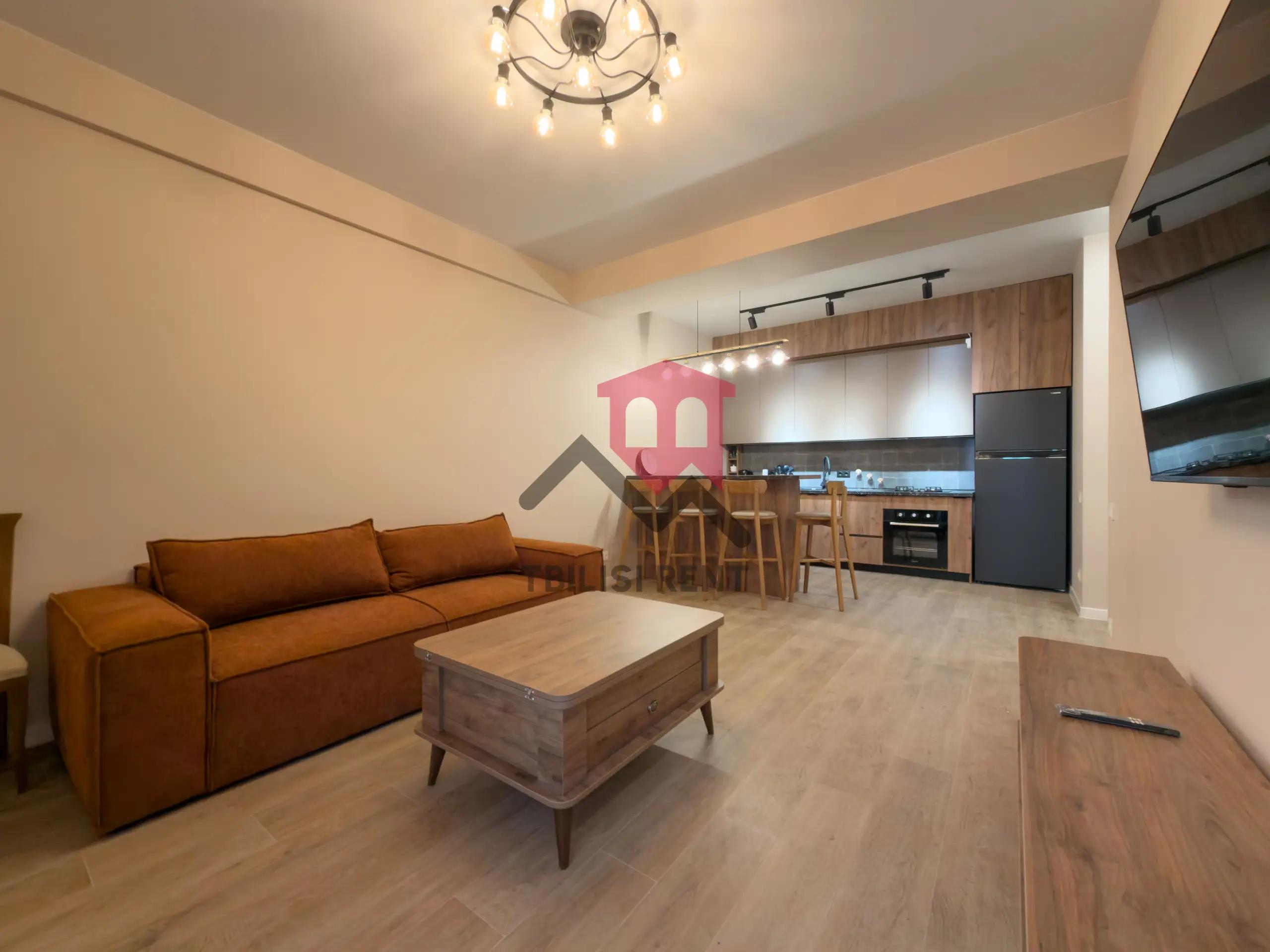 New 1-Bedroom Apartment in Didube photo 1 of 8