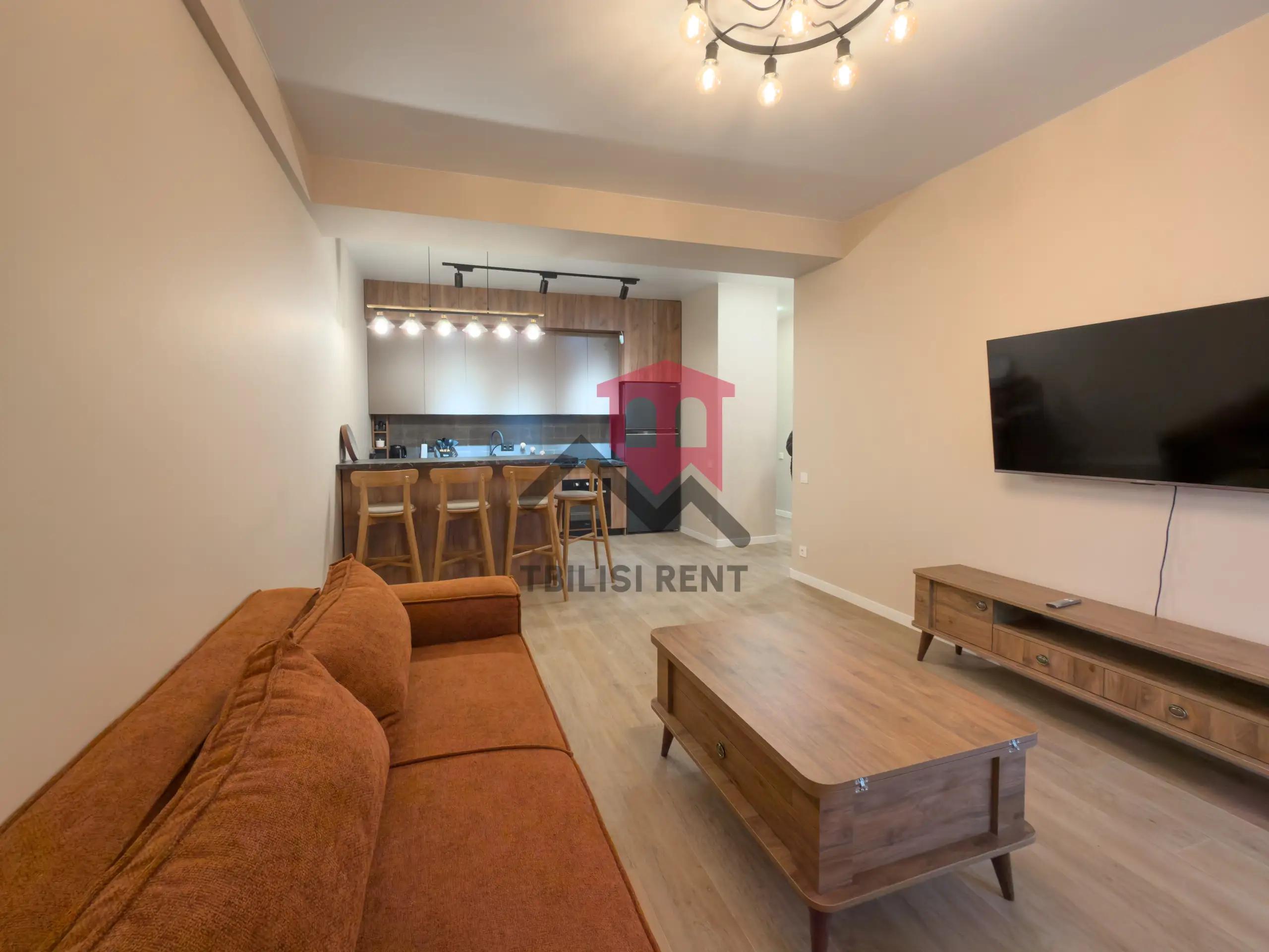 New 1-Bedroom Apartment in Didube photo 2 of 8