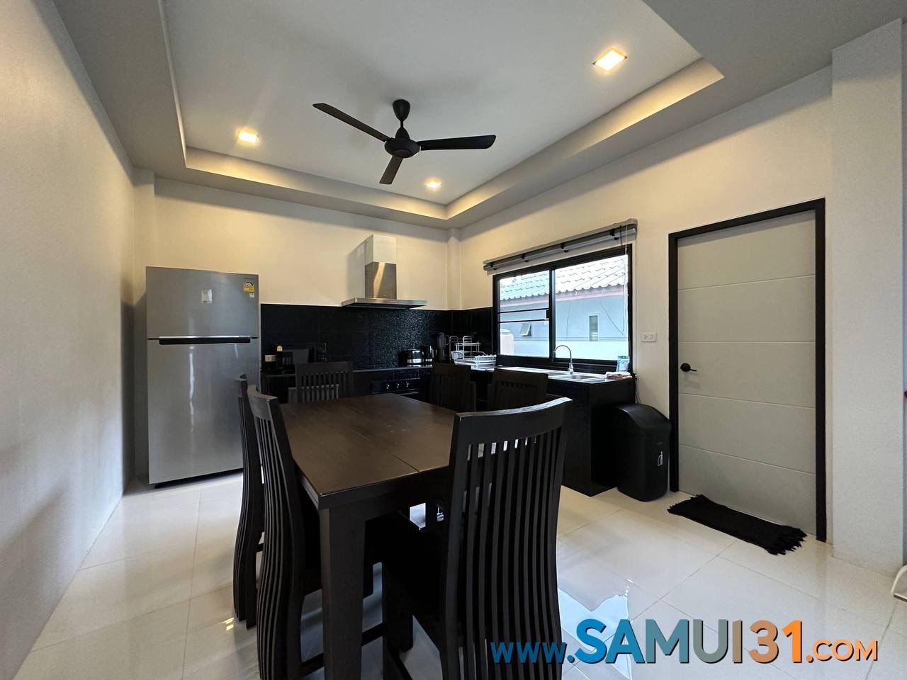 Three-Bedroom House with Private Pool in Maenam photo 4 of 8