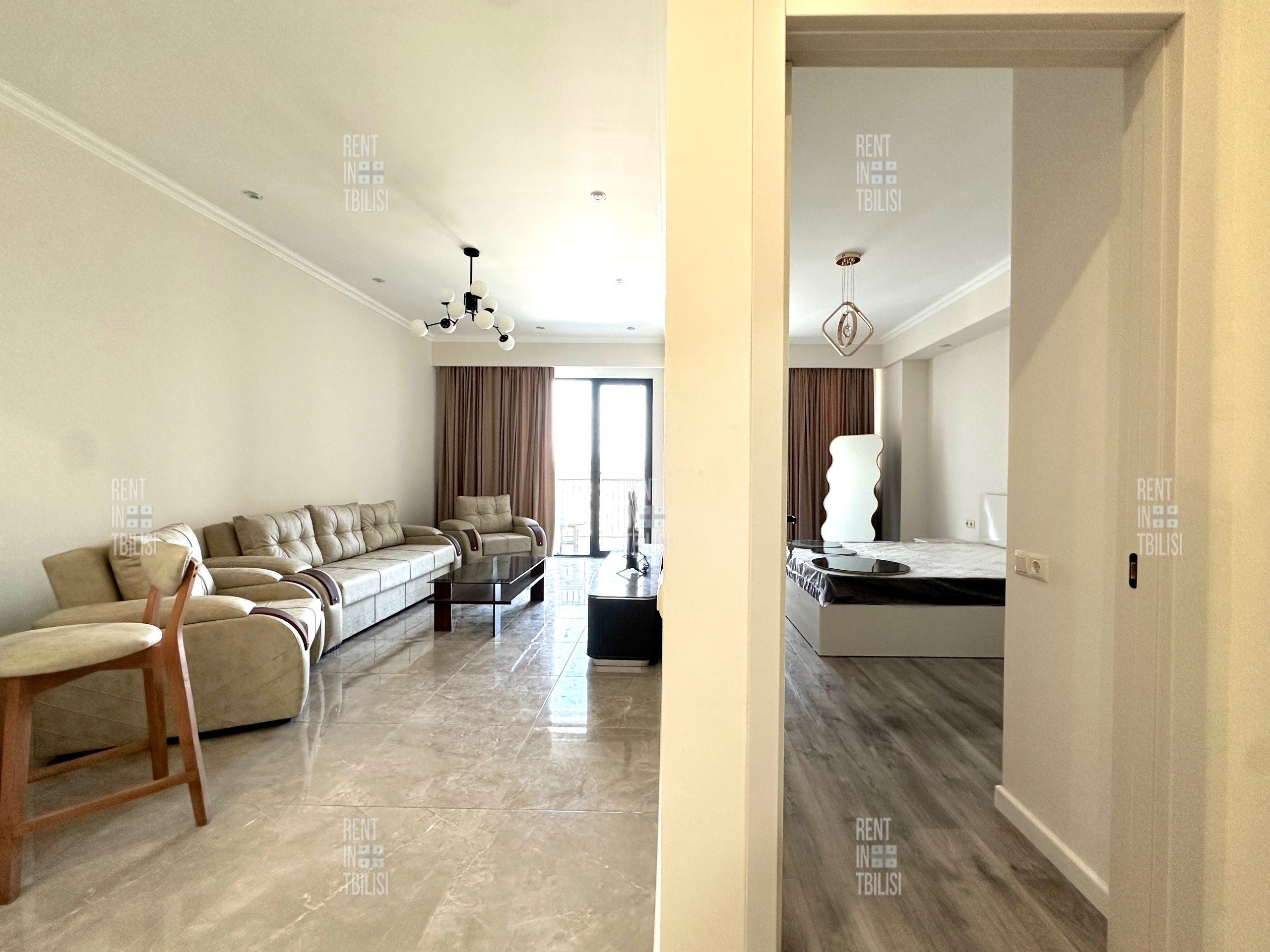1-Bedroom Apartment for Rent in Saburtalo photo 3 of 8