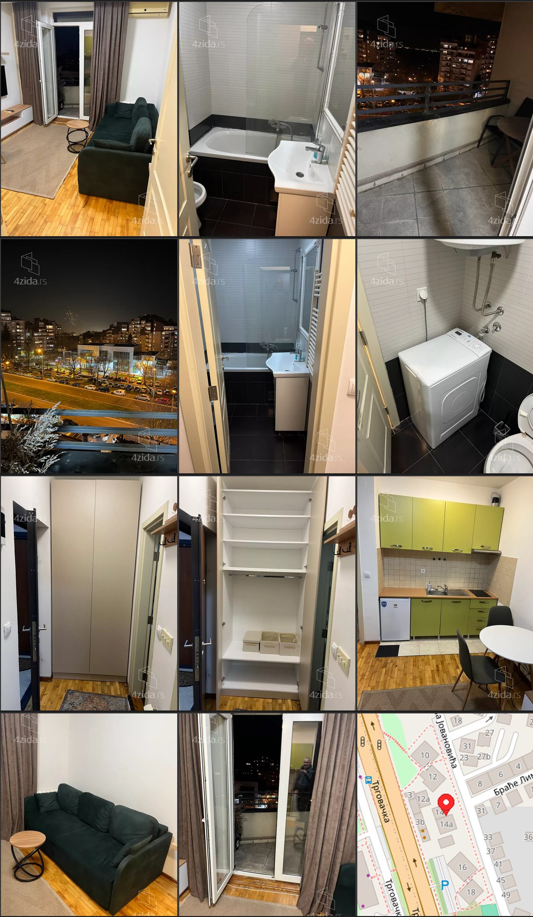 Furnished Renovated Studio Apartment in Žarkovo photo 1 of 1
