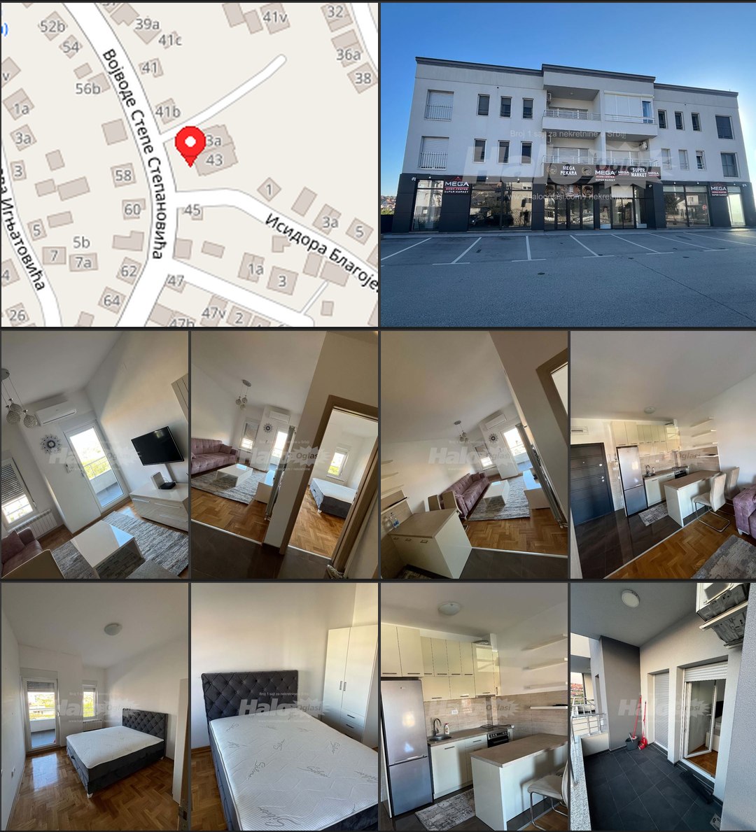 Furnished 1-Bedroom Apartment in Kaluđerica photo 1 of 1