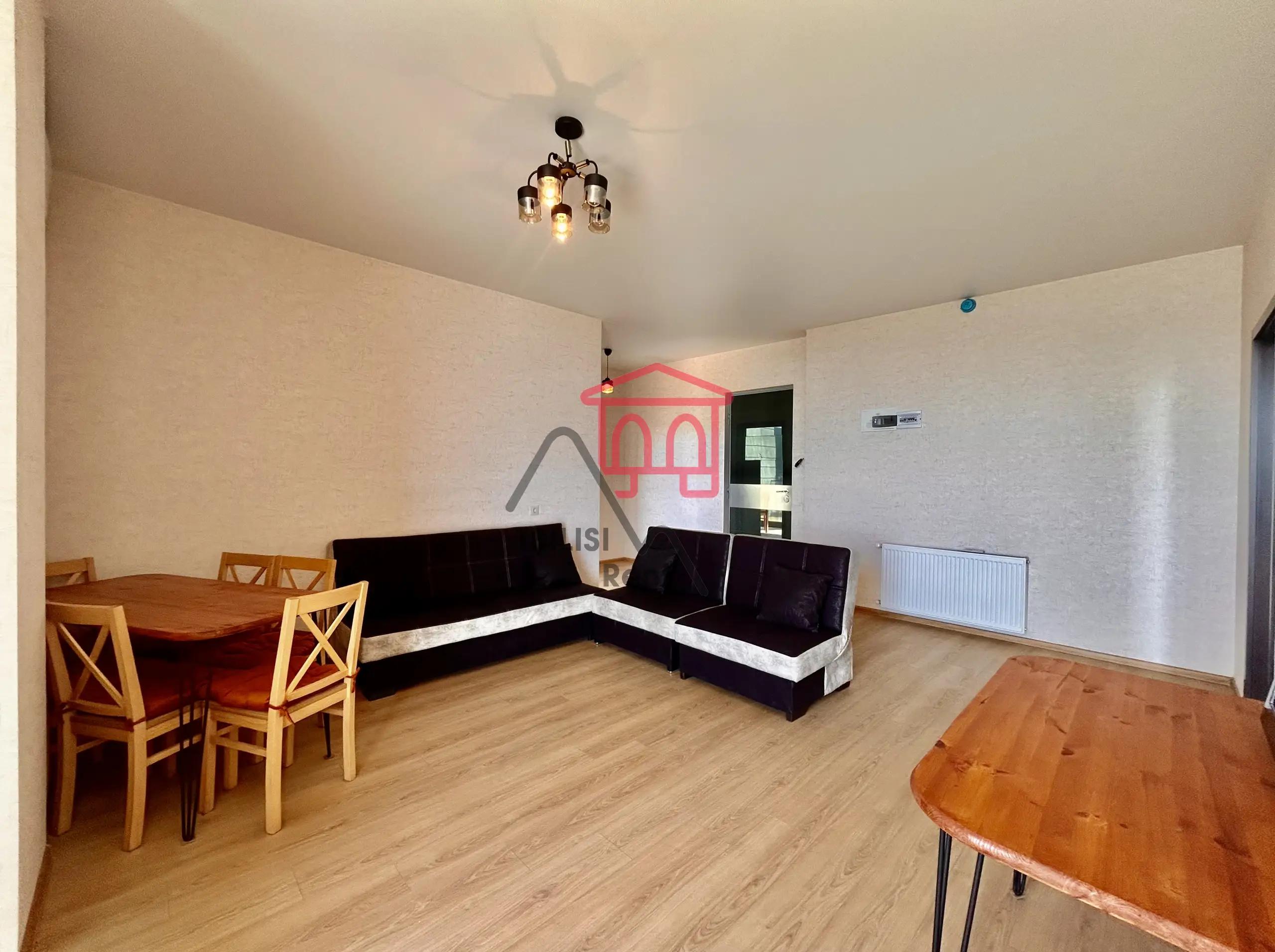 Spacious 1-Bedroom Apartment with Large Terrace in Tbilisi photo 2 of 8