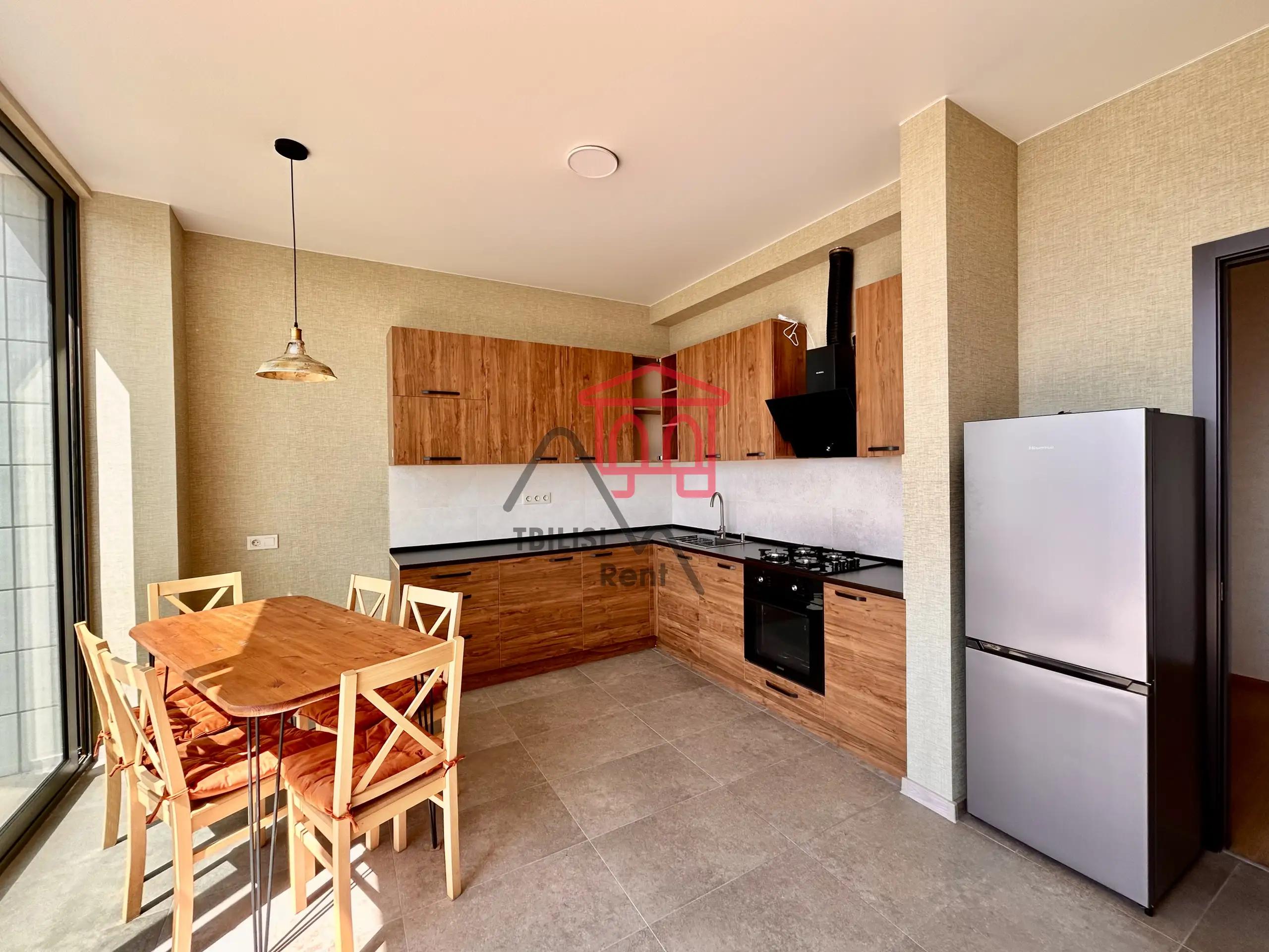 Spacious 1-Bedroom Apartment with Large Terrace in Tbilisi photo 3 of 8