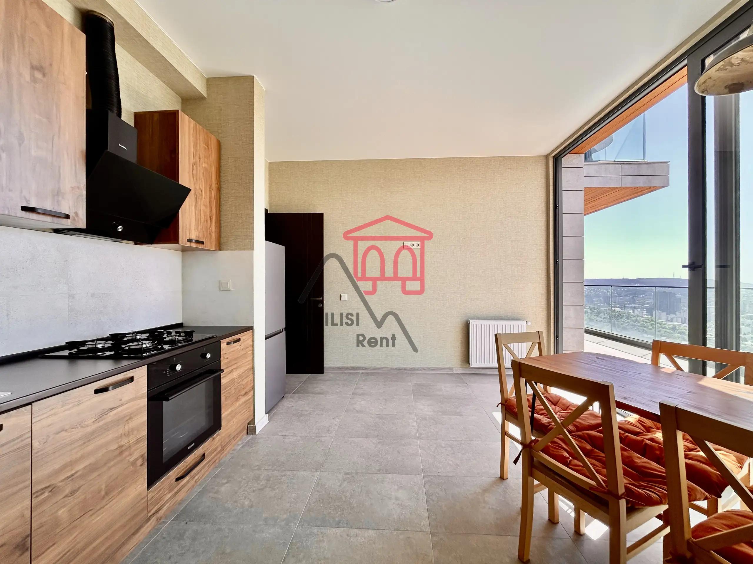 Spacious 1-Bedroom Apartment with Large Terrace in Tbilisi photo 4 of 8