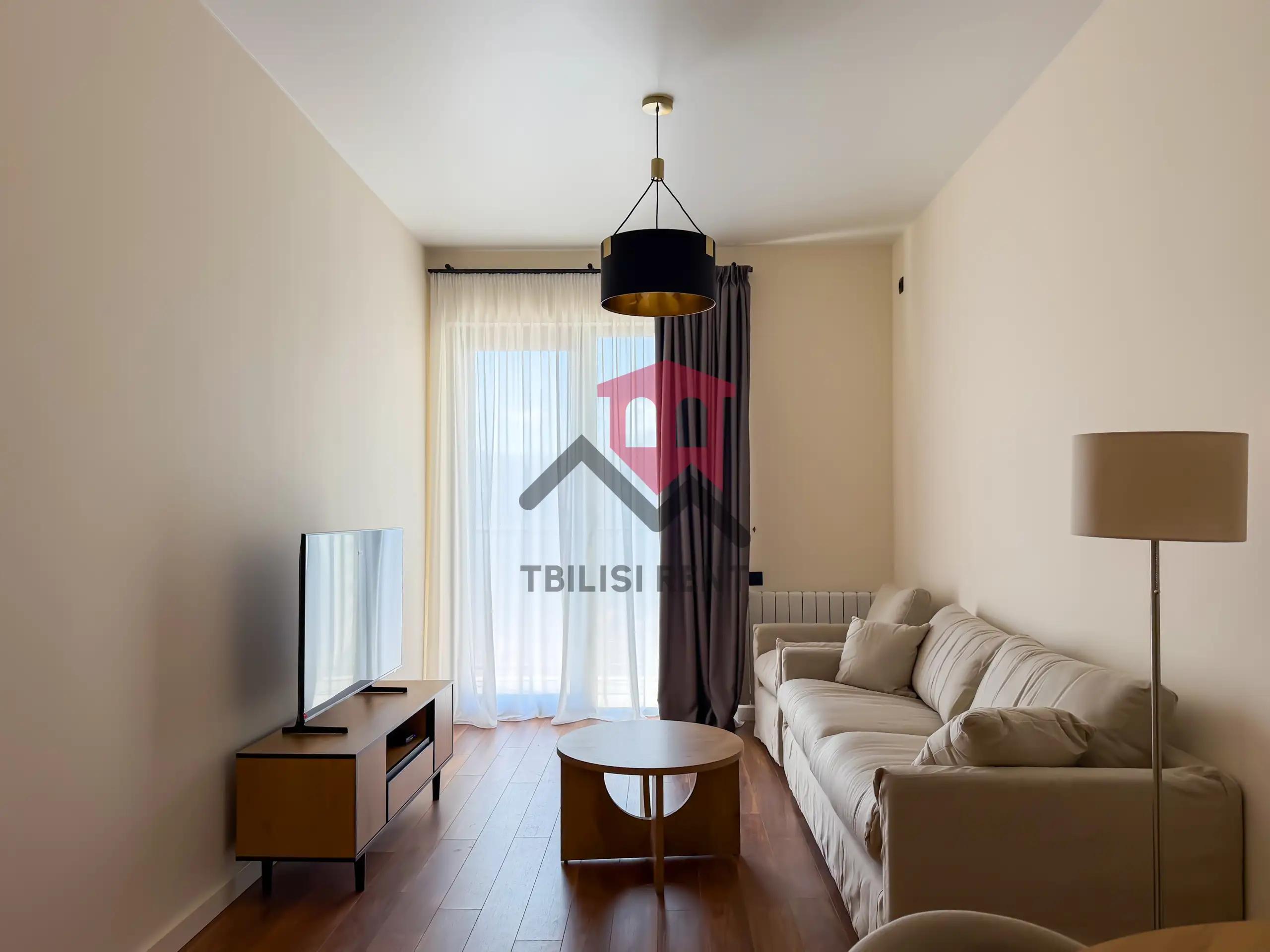 New 1-Bedroom Apartment in Saburtalo photo 1 of 8