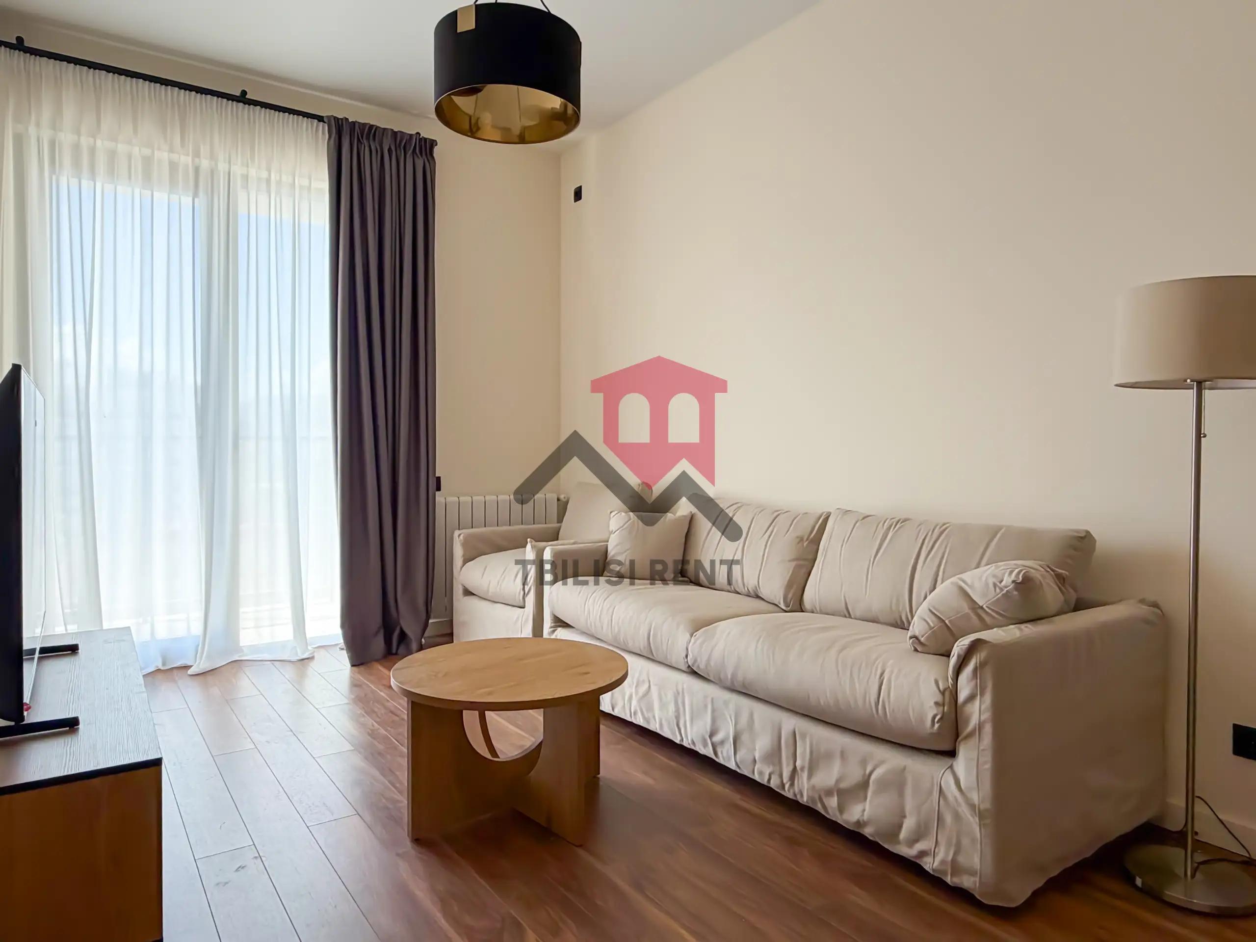 New 1-Bedroom Apartment in Saburtalo photo 2 of 8