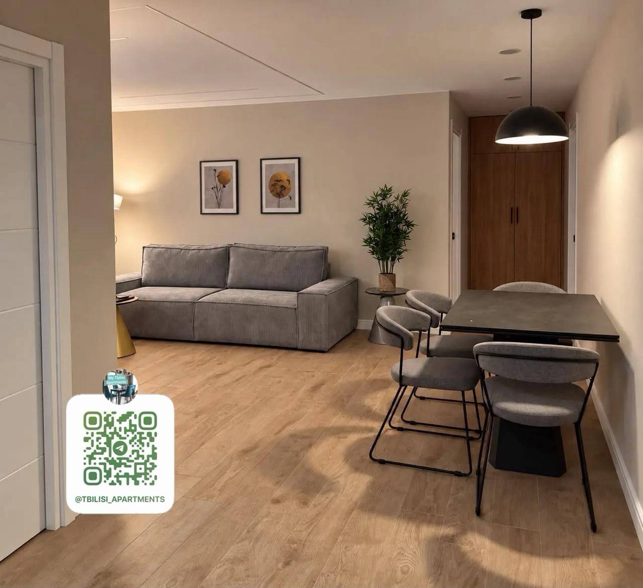 2-Bedroom Apartment in Avlabari photo 1 of 8