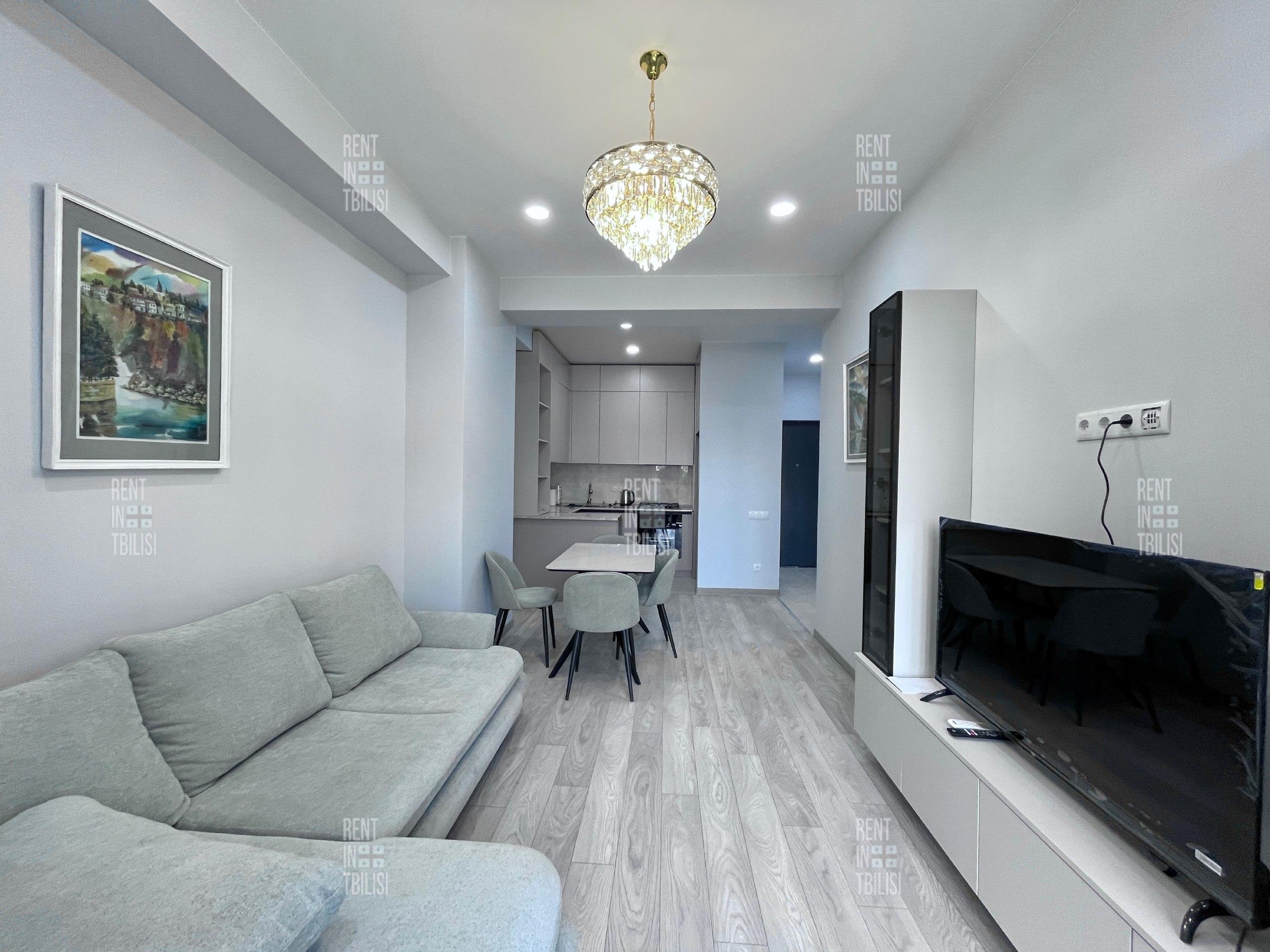 New 1-Bedroom Apartment in Saburtalo photo 2 of 8