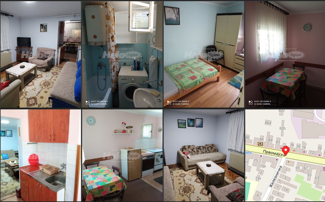 Furnished 1-Bedroom Apartment in Zemun photo 1 of 1