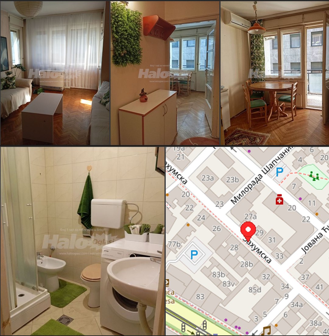 Furnished 1-Bedroom Apartment in Vukov Spomenik photo 1 of 1