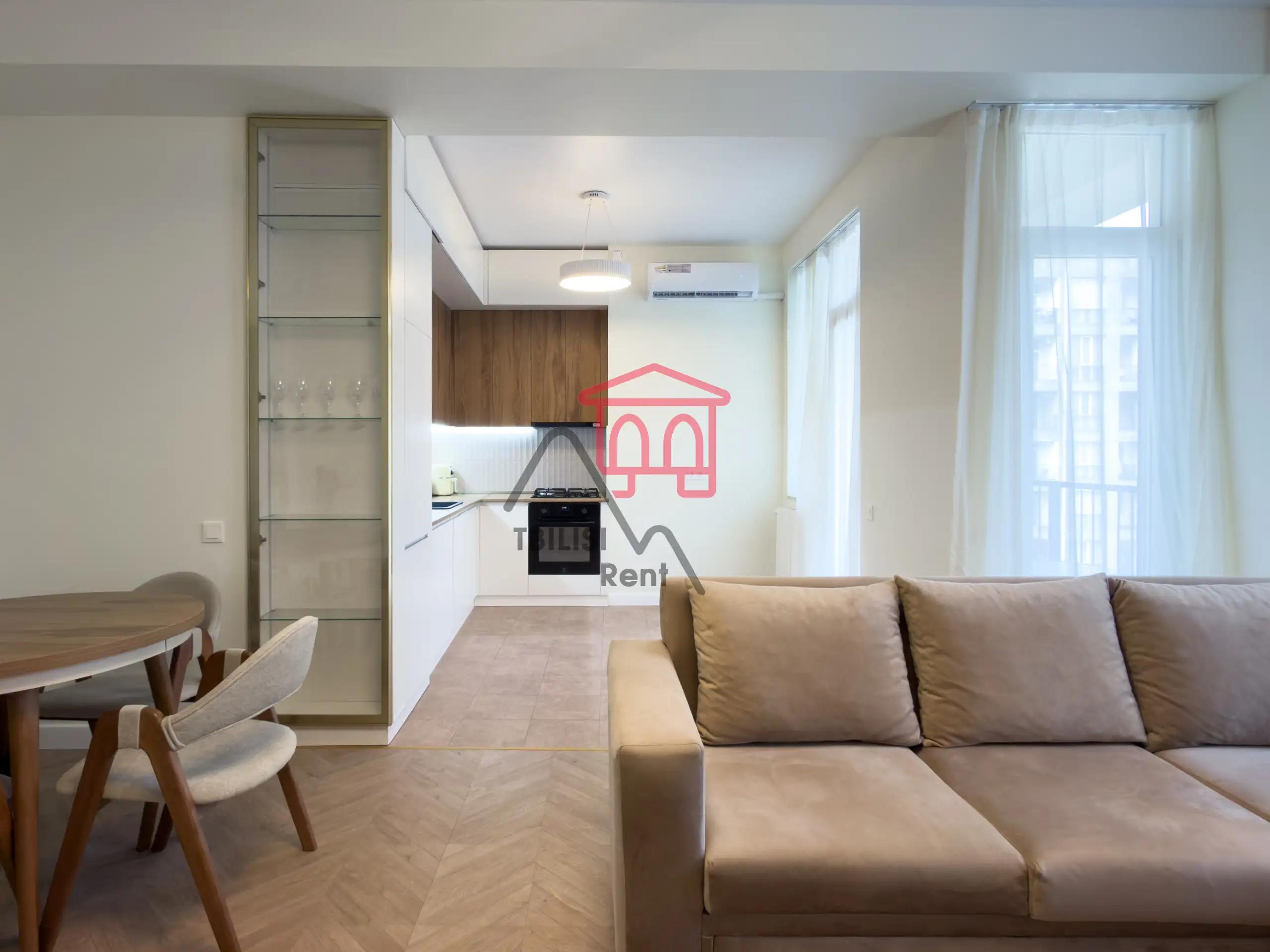 Stylish 2-Bedroom Apartment in Saburtalo photo 4 of 8