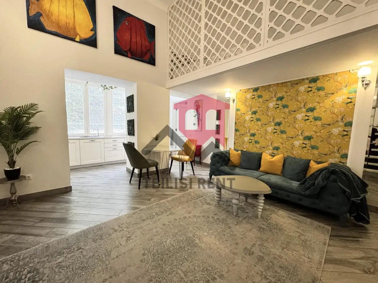Bright Renovated 2-Bedroom Apartment in Sololaki photo 3 of 8