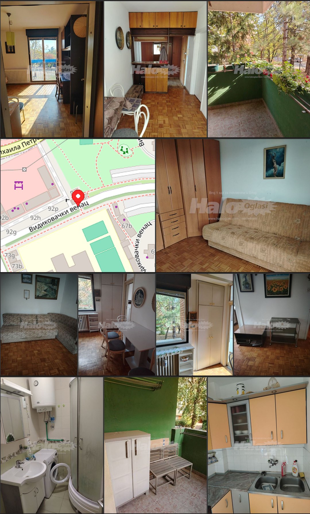 Furnished 1-Bedroom Apartment in Vidikovački Venac photo 1 of 1
