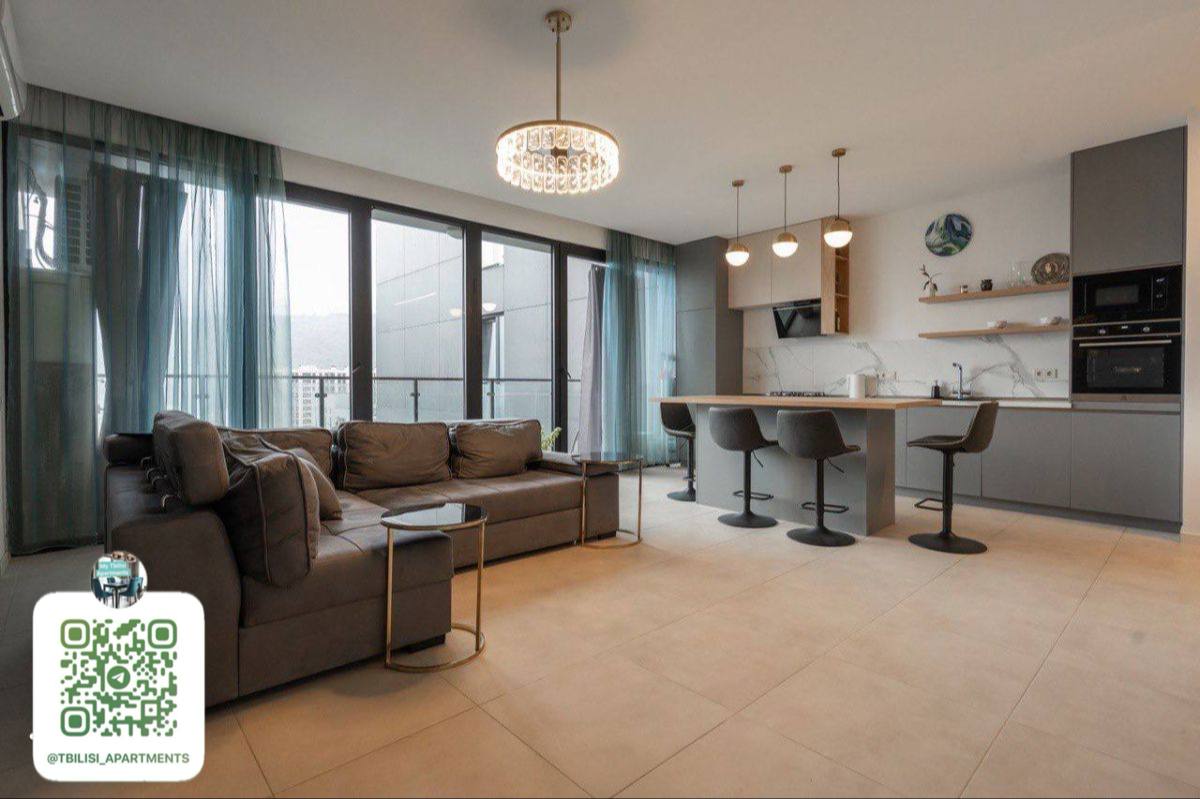 3-Room Apartment with 2 Bedrooms in Saburtalo photo 1 of 8