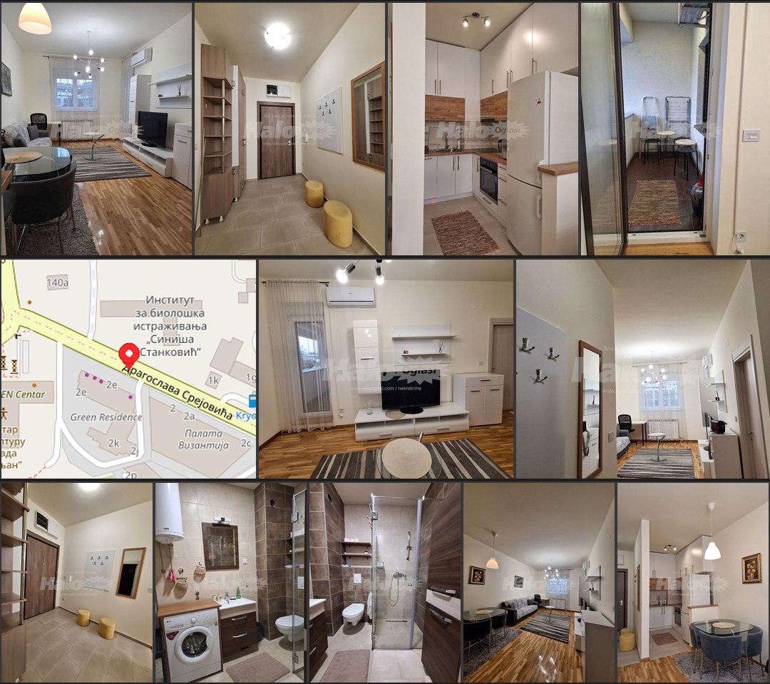 Меблированная 1-комнатная квартира в Green Residence photo 1 of 1