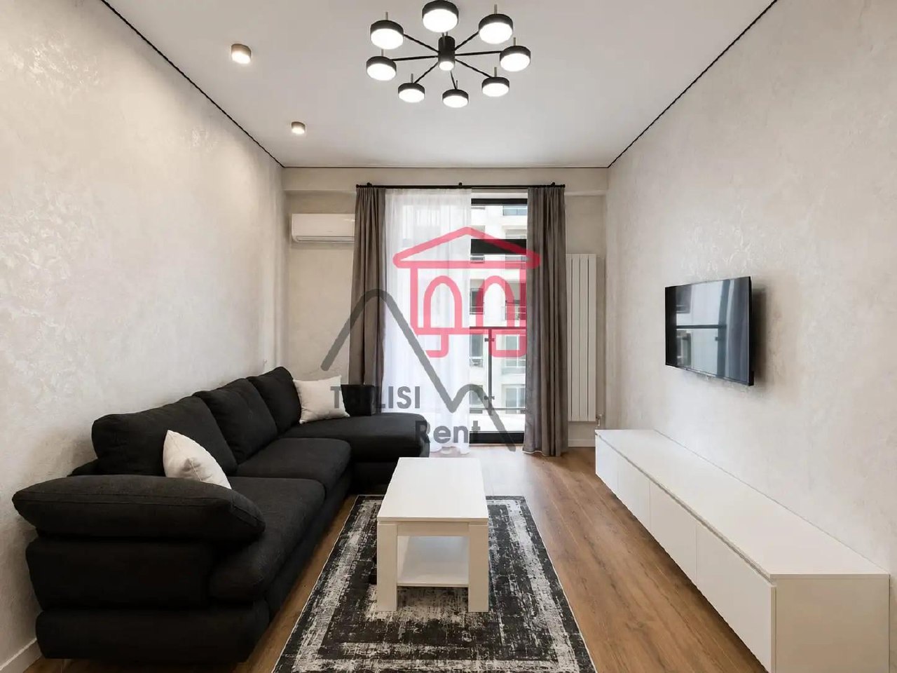 New 1-Bedroom Apartment in Saburtalo photo 1 of 8