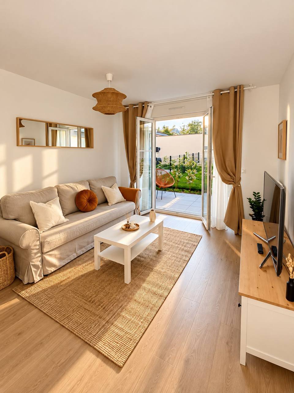 Two-Room Apartment with Terrace in Le Blanc-Mesnil photo 1 of 7