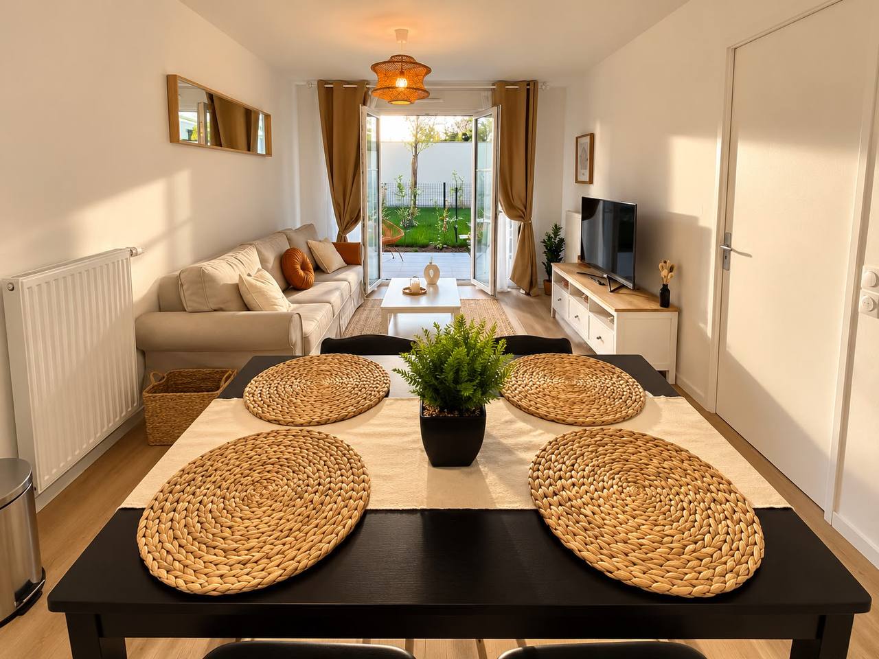Two-Room Apartment with Terrace in Le Blanc-Mesnil photo 2 of 7