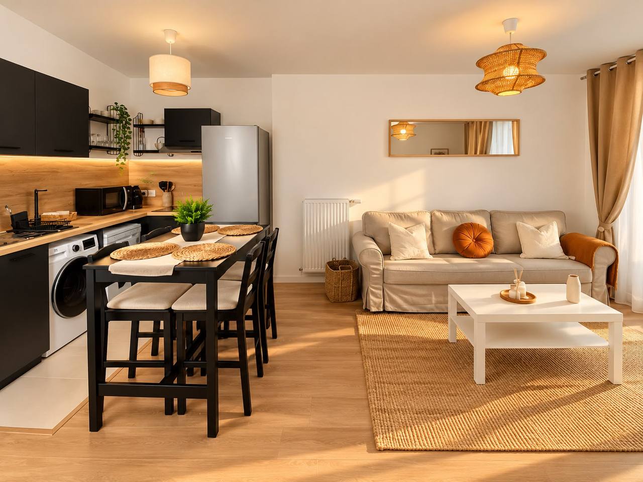 Two-Room Apartment with Terrace in Le Blanc-Mesnil photo 3 of 7