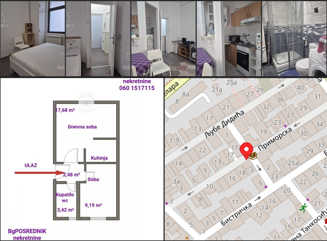 Furnished 1-Bedroom Apartment in Palilula photo 1 of 1