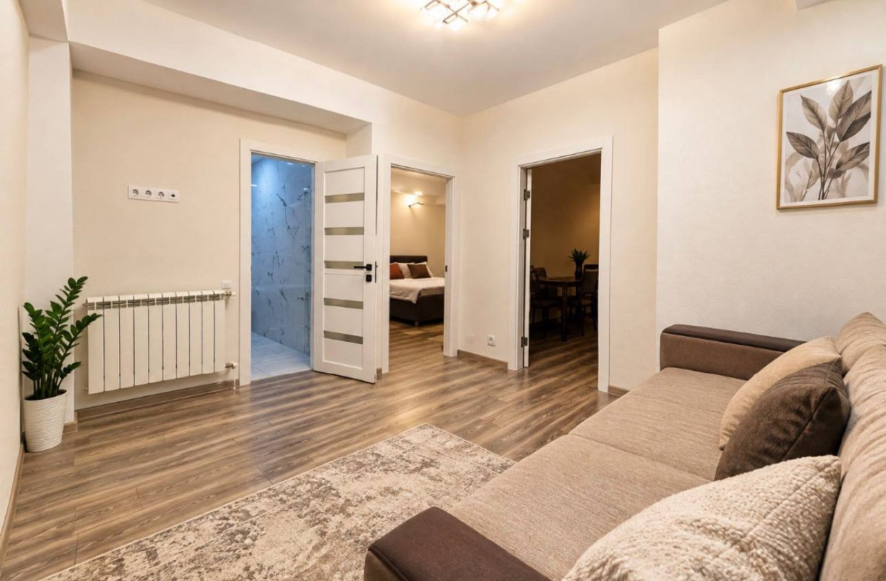 One-Bedroom Apartment with Living Room in Telecentre photo 5 of 8