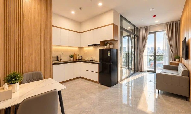 Modern 1-Bedroom Serviced Apartment photo 2 of 6