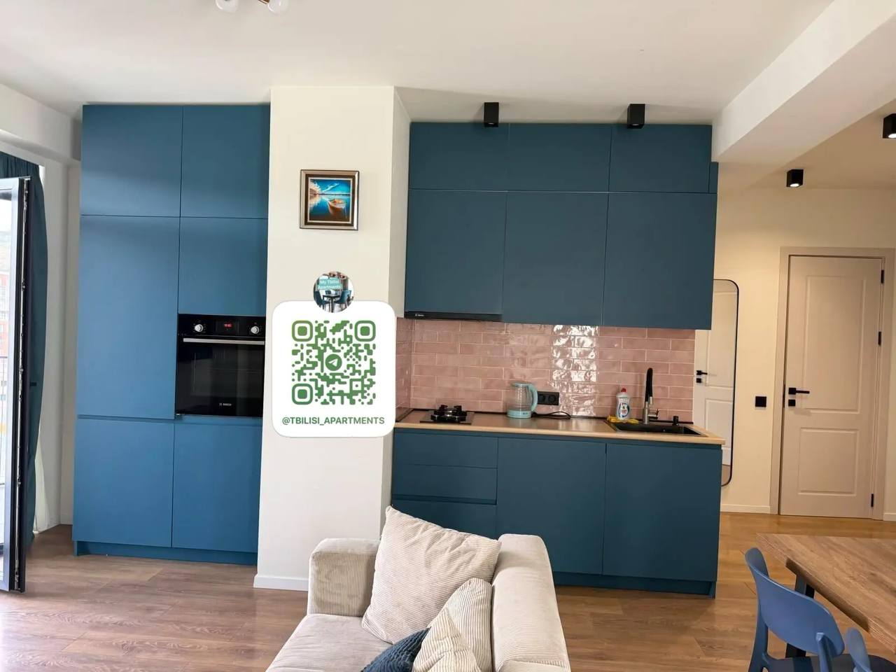 Two-Bedroom Apartment in Saburtalo photo 2 of 8