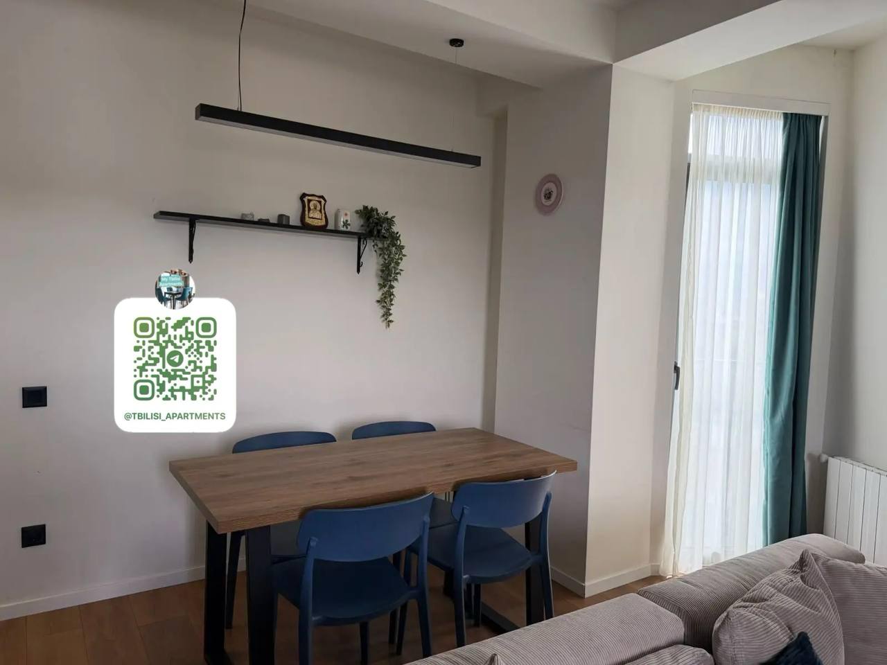 Two-Bedroom Apartment in Saburtalo photo 3 of 8