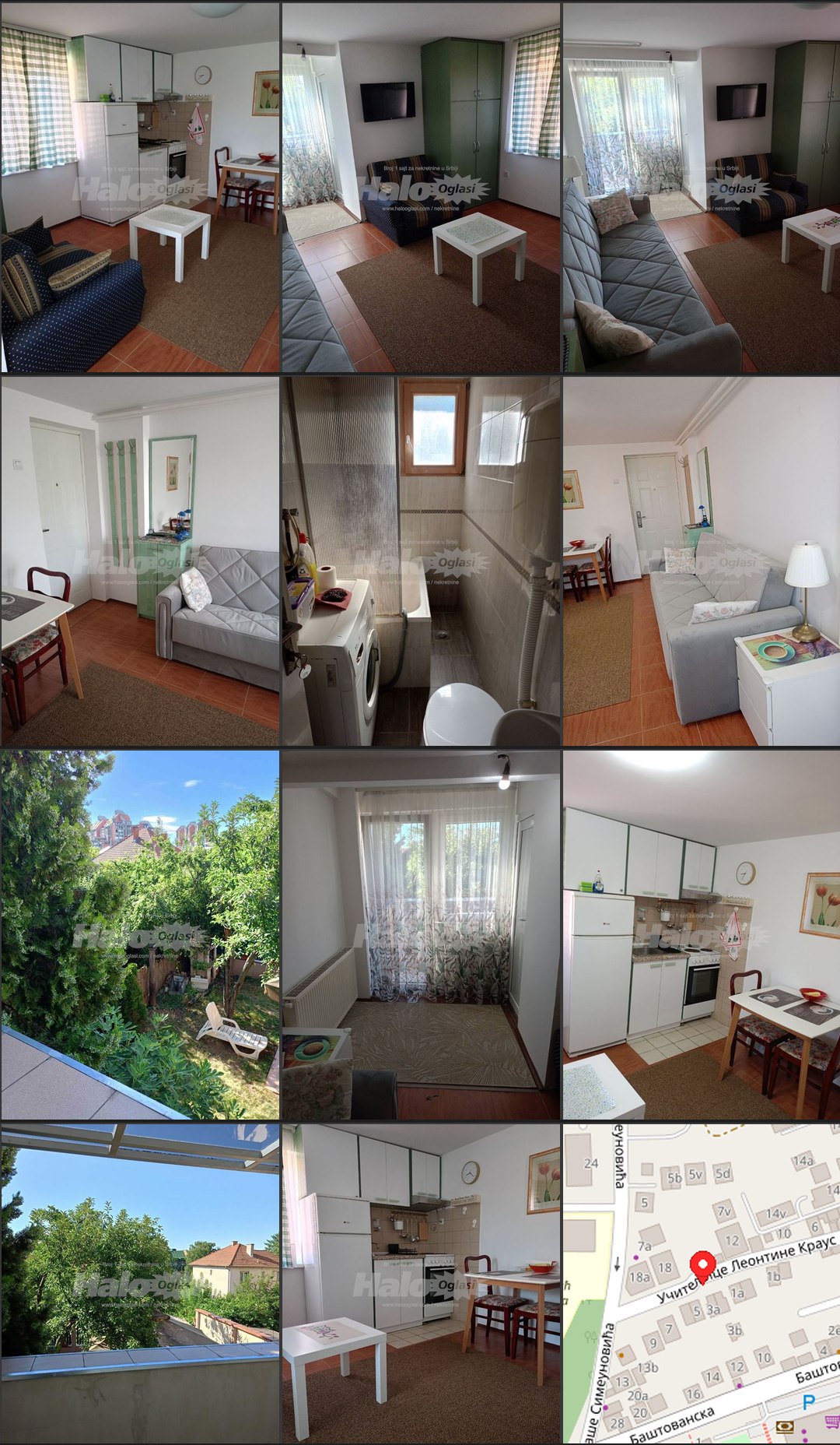 Furnished Studio for Rent in Banjica photo 1 of 1