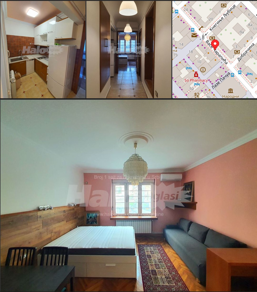 Furnished Studio in Central Belgrade photo 1 of 1