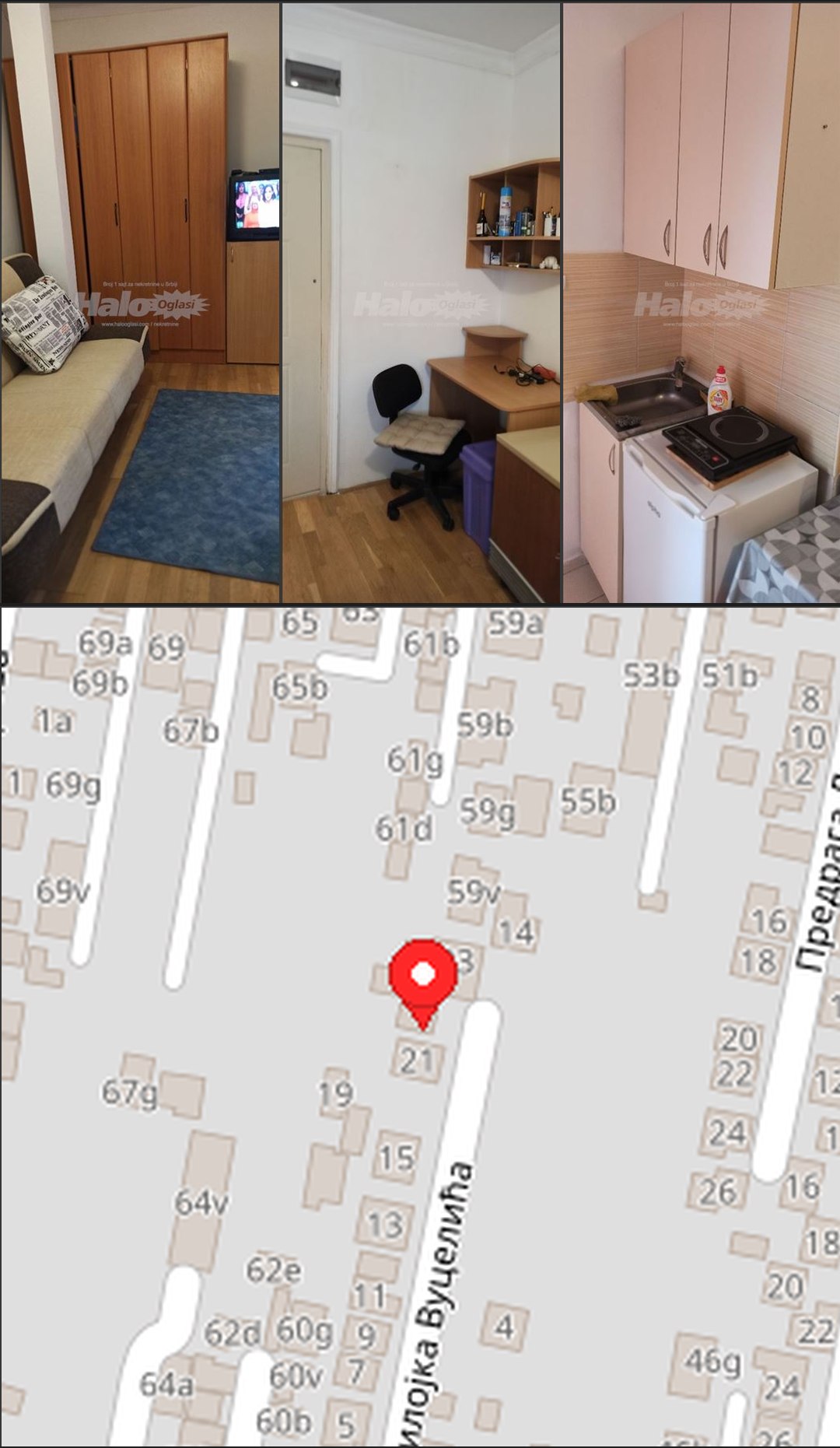 Furnished Studio Apartment in Altina photo 1 of 1