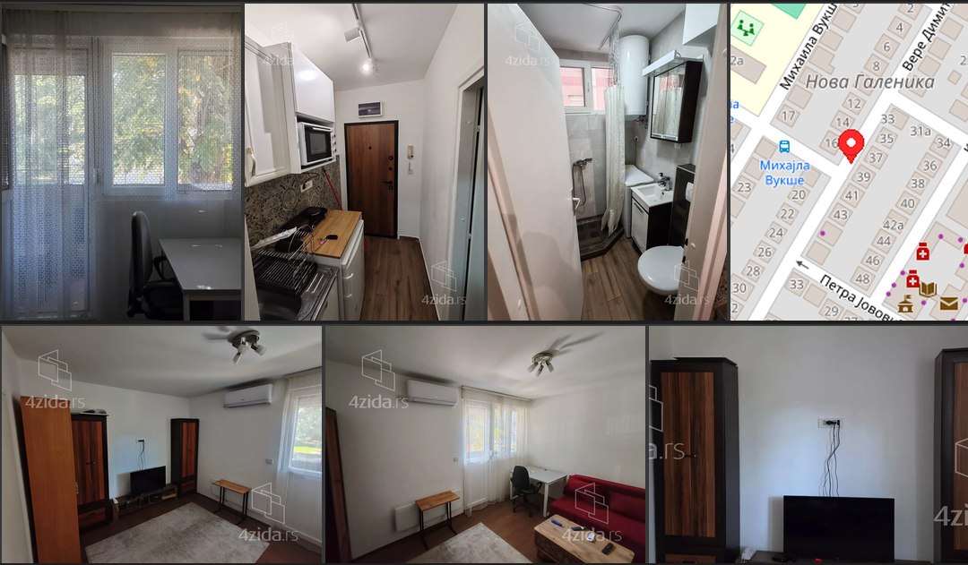 Furnished Studio Apartment in Galenika photo 1 of 1