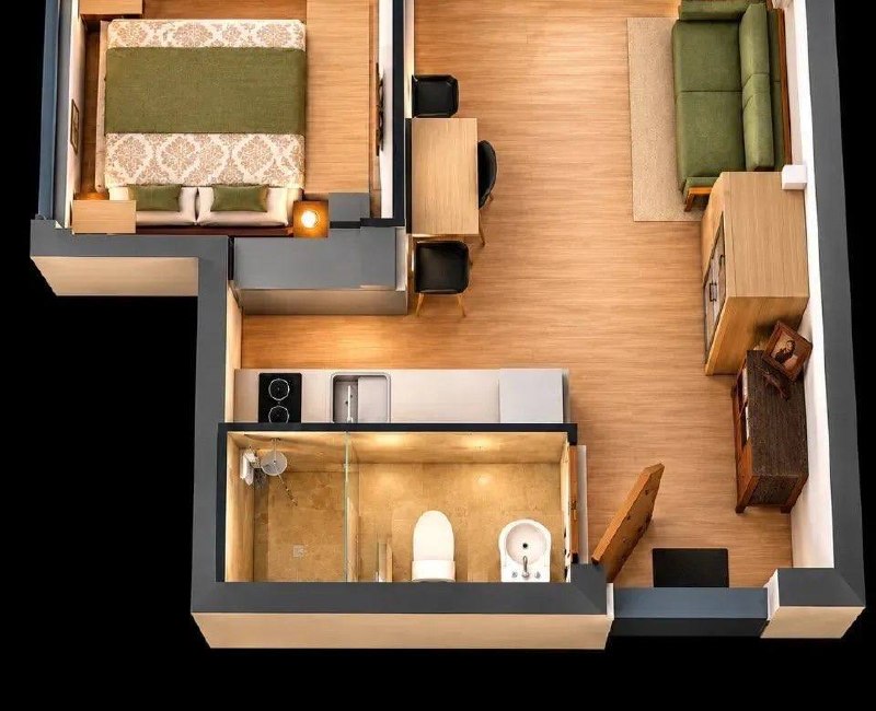 Cozy 2-Room Apartment in Arabkir photo 7 of 7