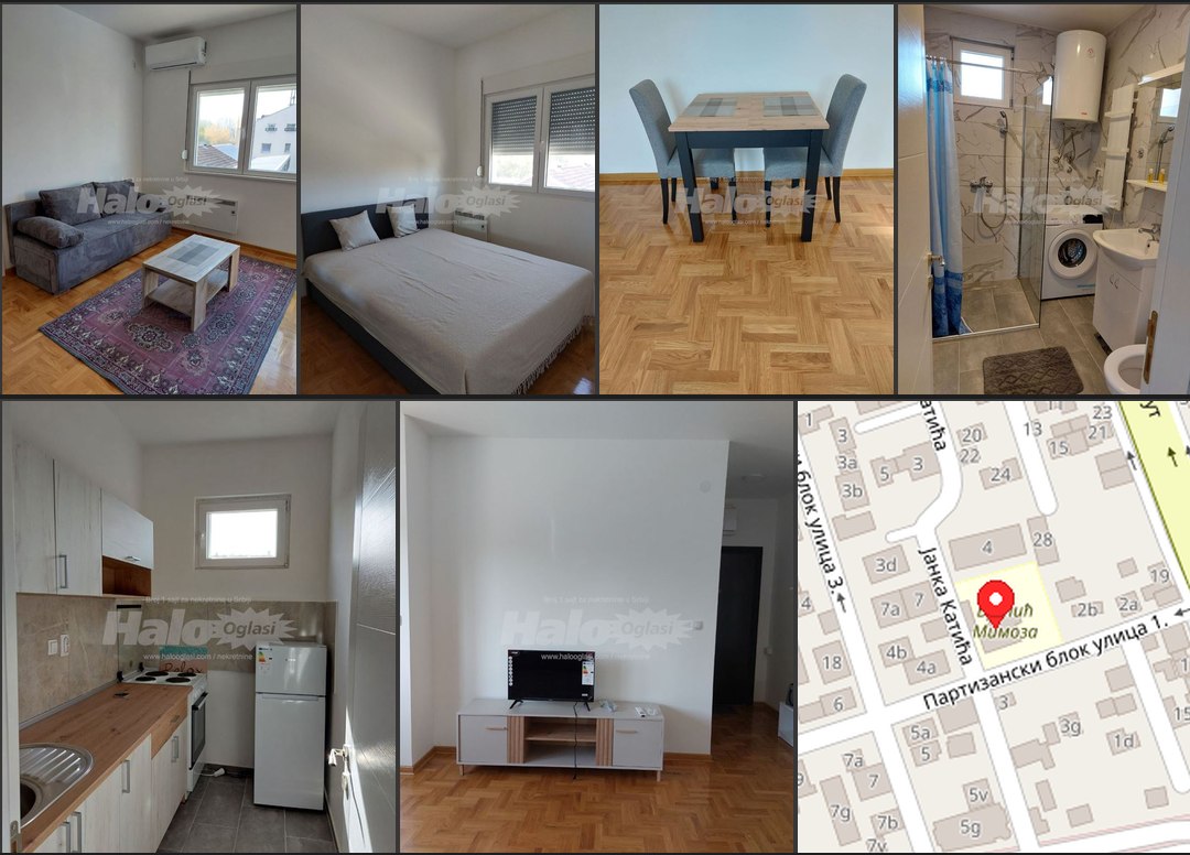 Furnished 1-Bedroom Apartment in Krnjača photo 1 of 1