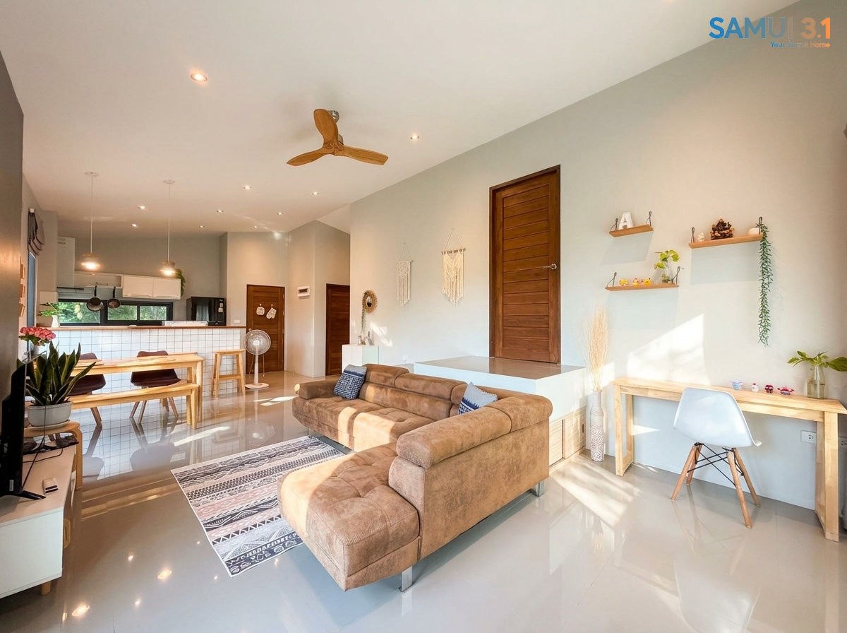 Three-Bedroom Villa in Maenam photo 3 of 8