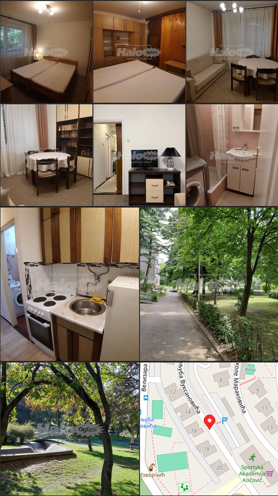 Furnished 1-Bedroom Apartment in Miljakovac photo 1 of 1