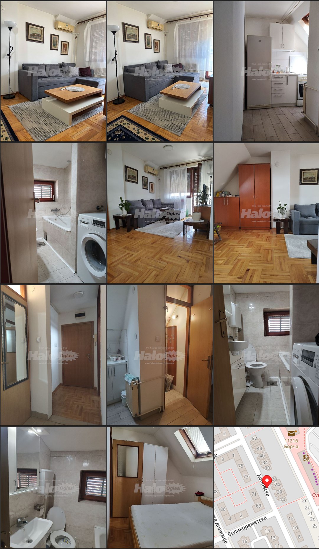 Furnished 1-Bedroom Apartment in Borča photo 1 of 1