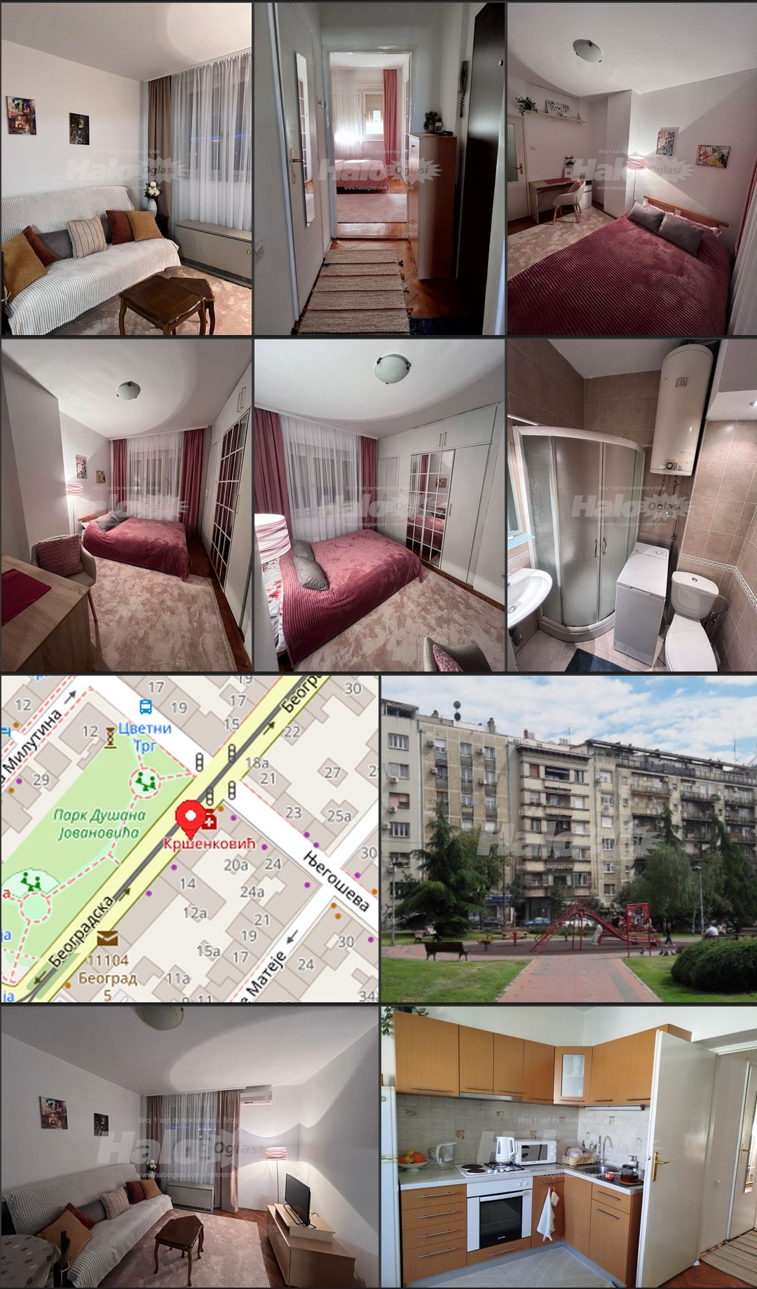 Furnished One-Bedroom Room in Slavija photo 1 of 1
