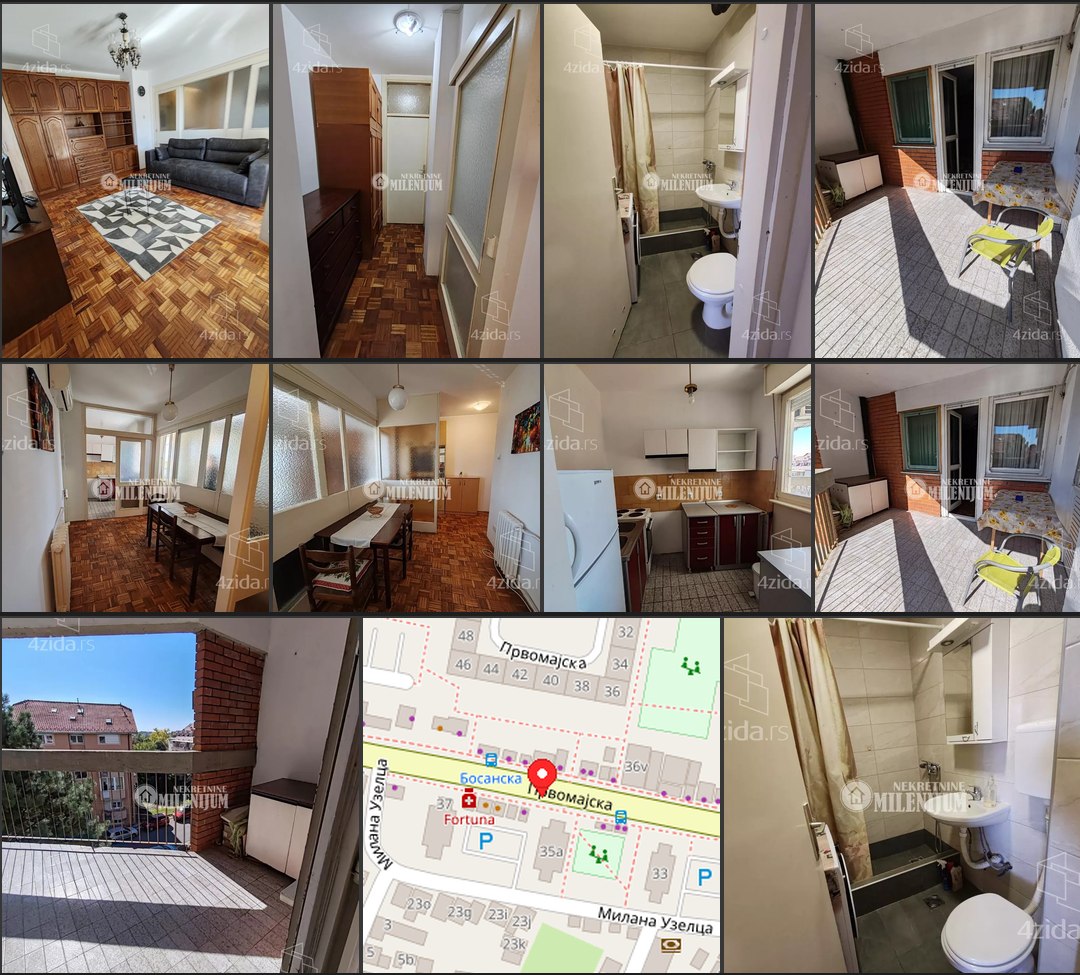 Furnished 1-Bedroom Apartment in Zemun photo 1 of 1