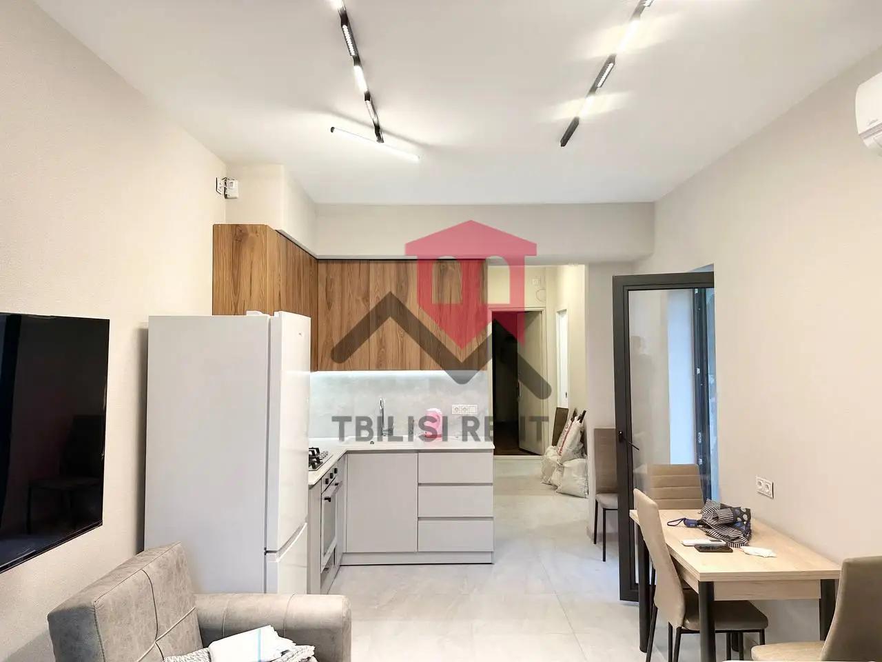 Bright 2-Bedroom Apartment with Terrace near Tsereteli Metro photo 3 of 8