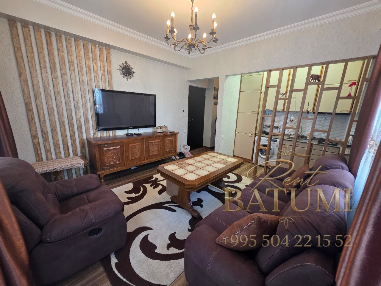 1-Bedroom Apartment on Khaidara Abashidze Street photo 2 of 6