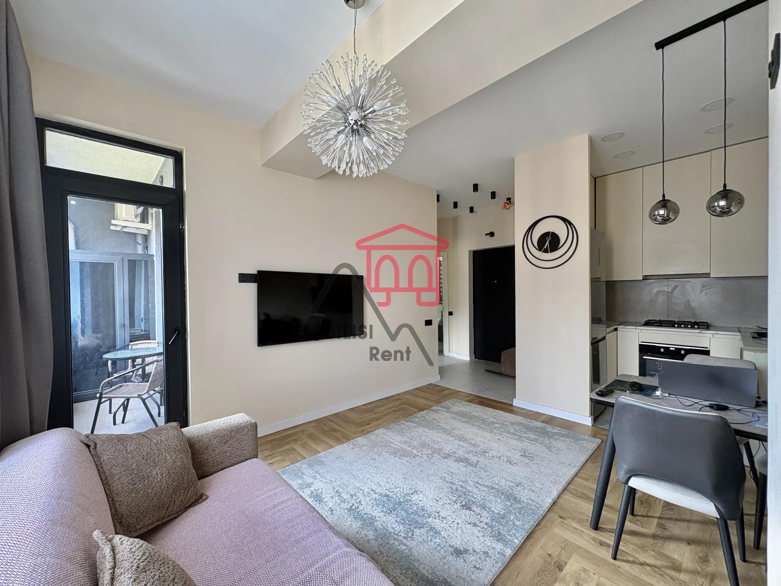 Bright One-Bedroom Apartment in Saburtalo photo 3 of 8
