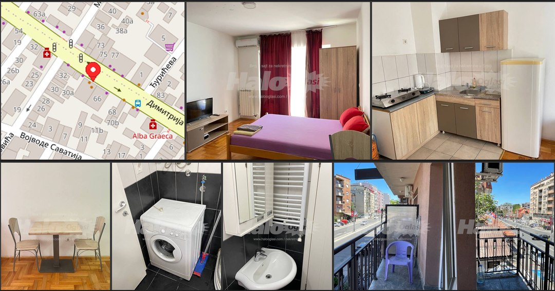 Furnished Studio Apartment in Zvezdara photo 1 of 1