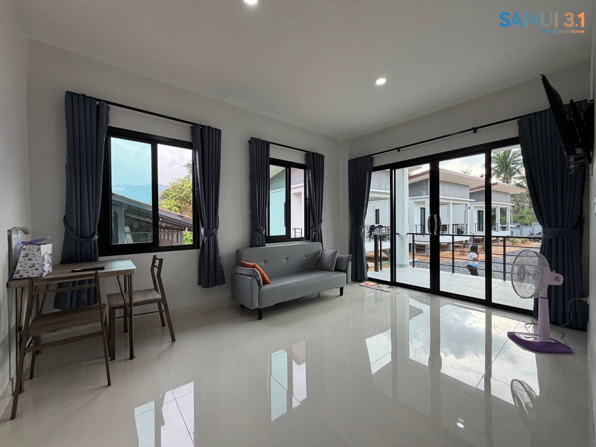 New One-Bedroom House in Maenam photo 5 of 8