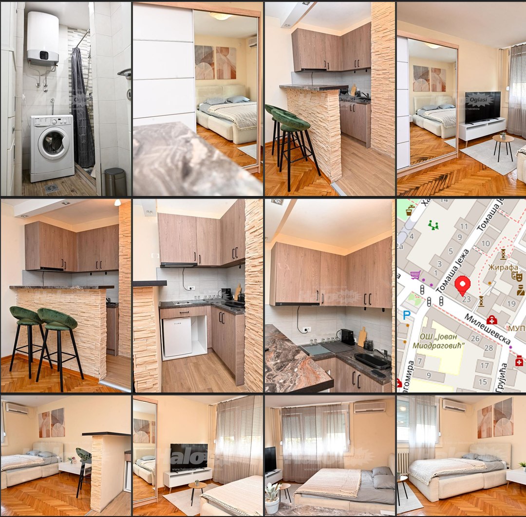 Fully Furnished Studio Apartment in Vračar photo 1 of 1