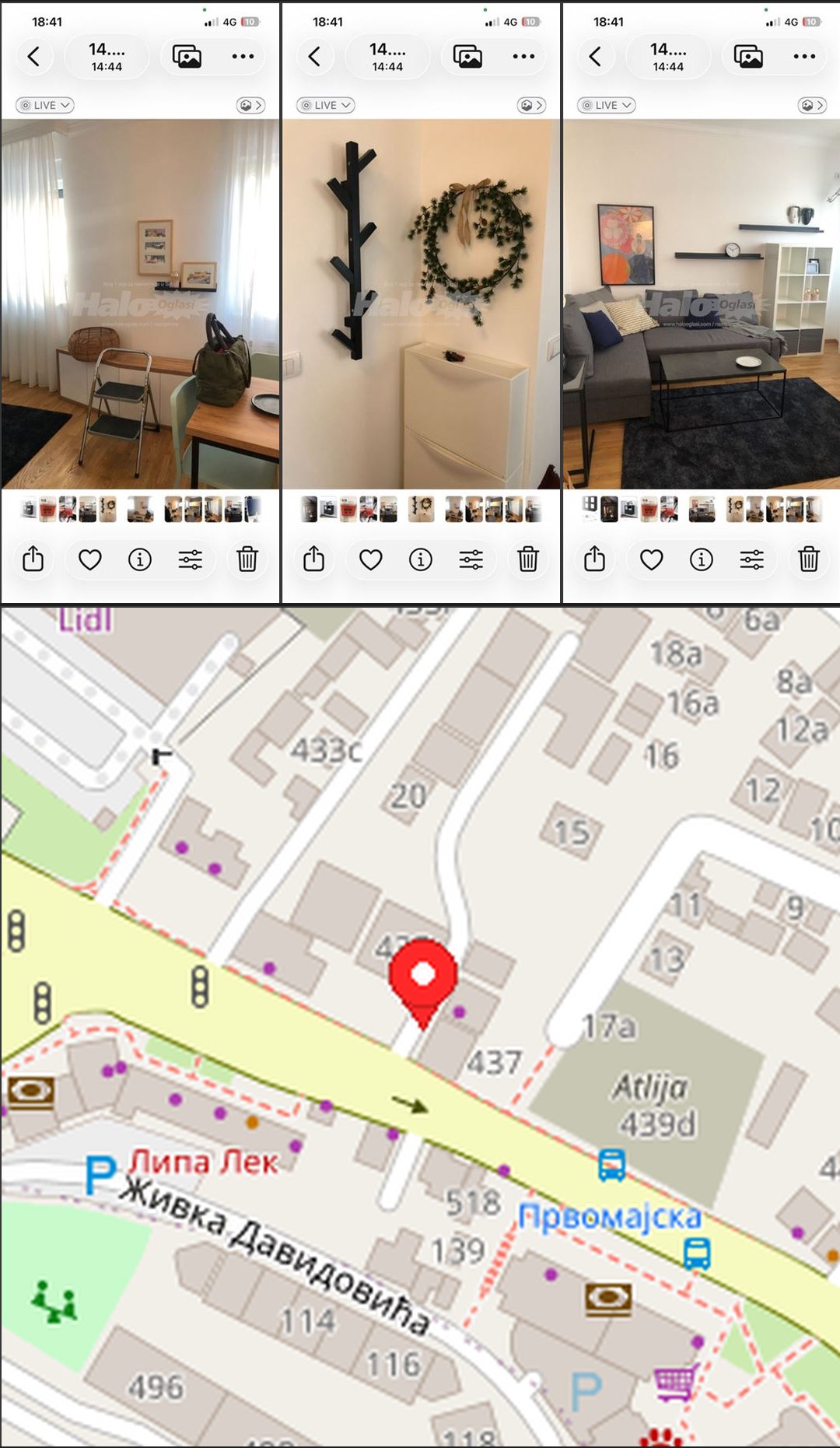 Furnished One-Bedroom Apartment Near Belgrade Center photo 1 of 1