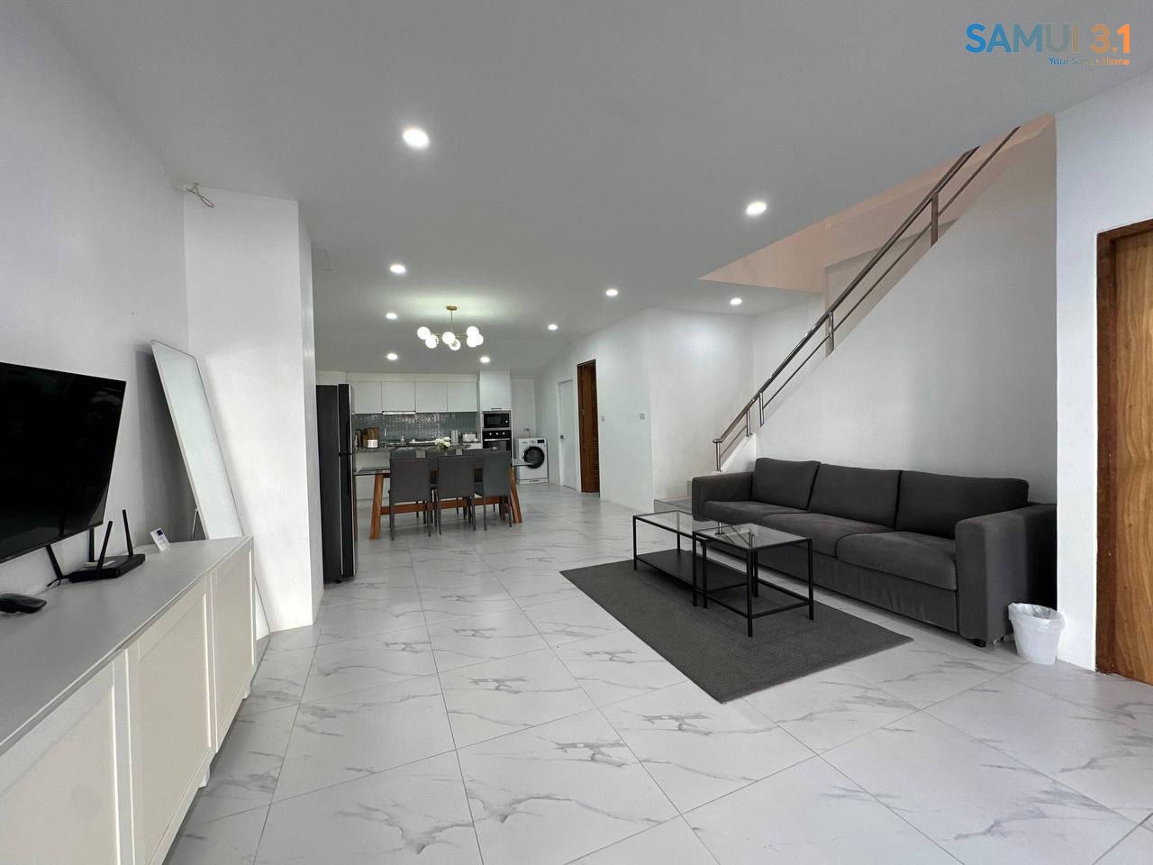 Three-Bedroom Townhouse in Maenam photo 3 of 8
