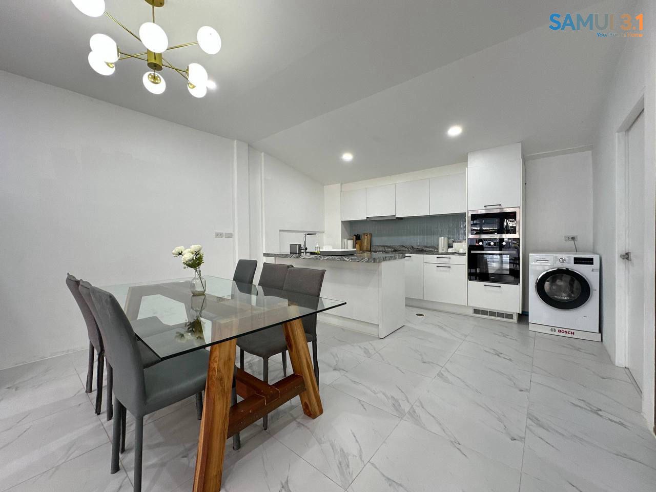 Three-Bedroom Townhouse in Maenam photo 7 of 8